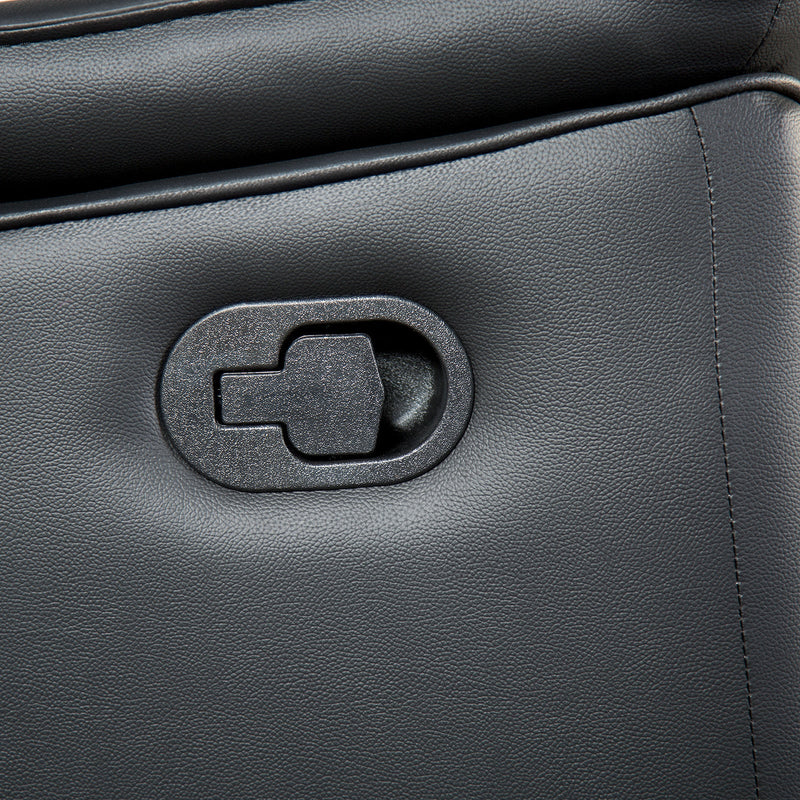 Bienne Black Recliner