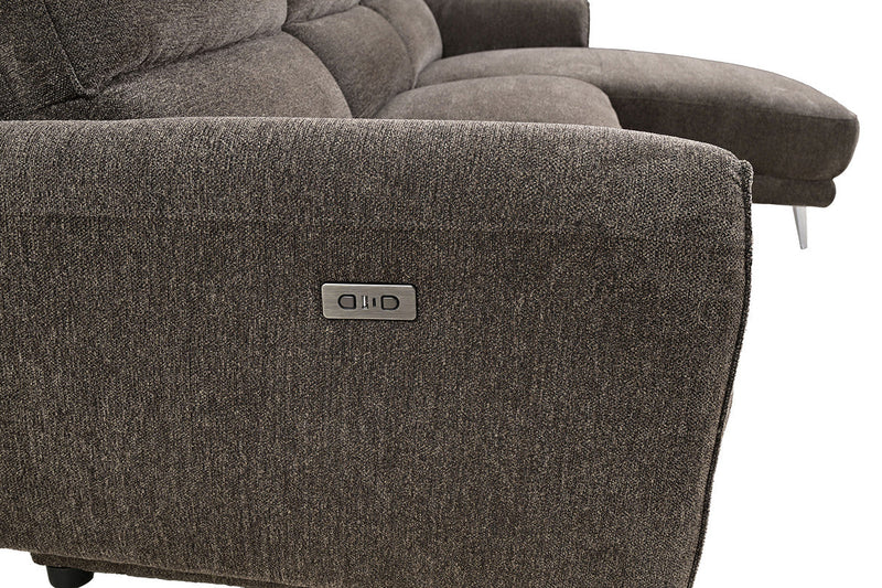 Brande Brown Power Sectional