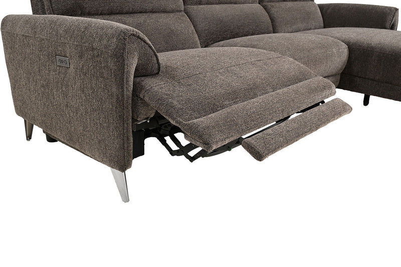 Brande Brown Power Sectional