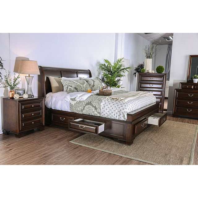 Brandt Brown Cherry California King Bed