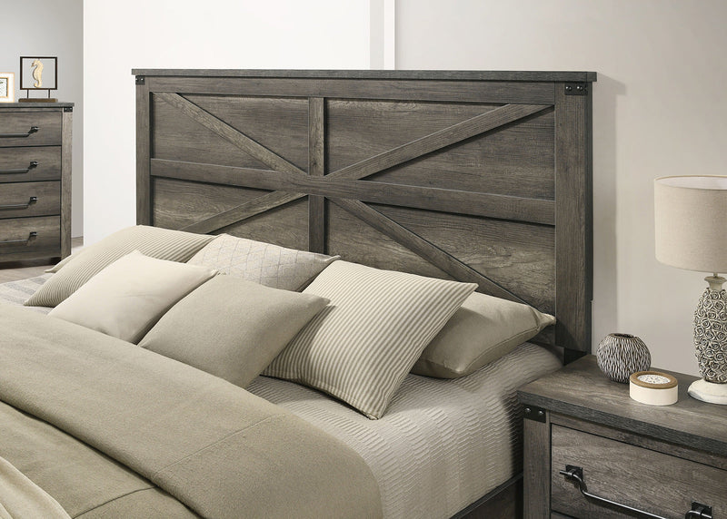 Britonale Gray Queen Bed