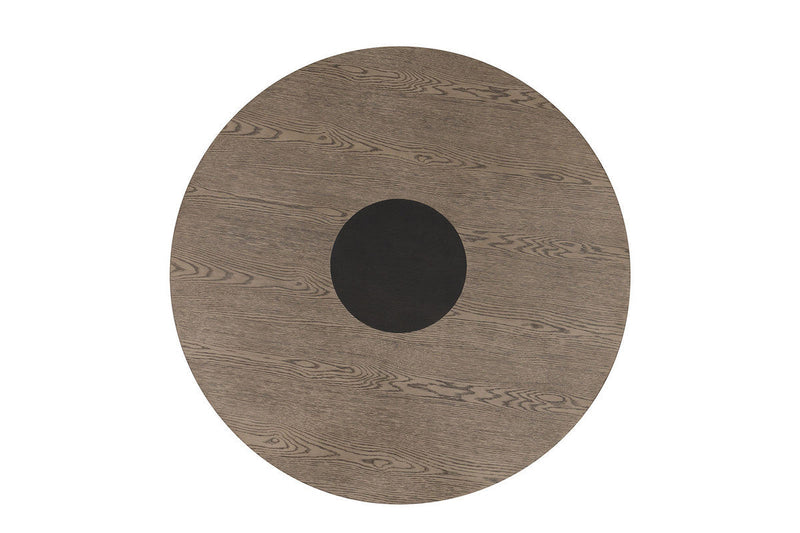 Broager Rustic Oak/Dark Walnut 5 Pc. Round Dining Table Set