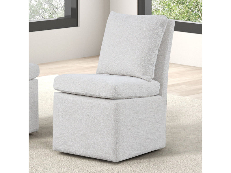 Broager White Dining Chair