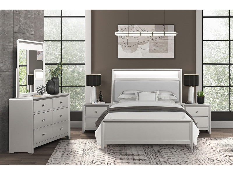 Bryne Champagne Eastern King Bed