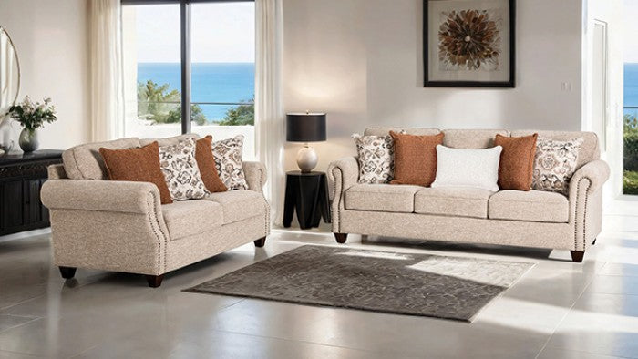 Buckhurst Taupe Loveseat