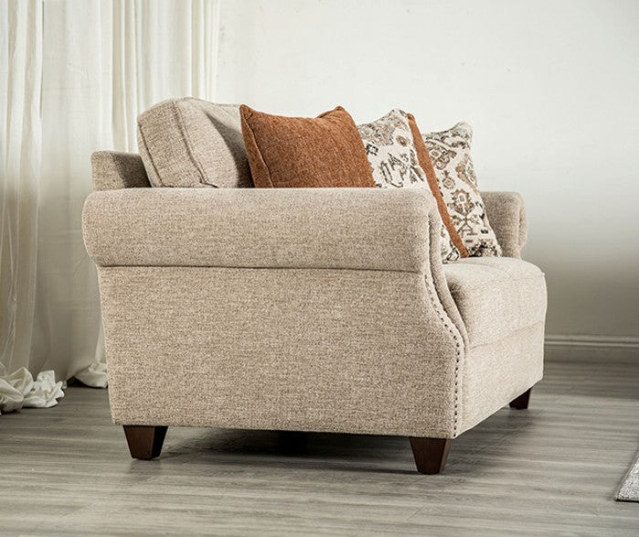 Buckhurst Taupe Loveseat