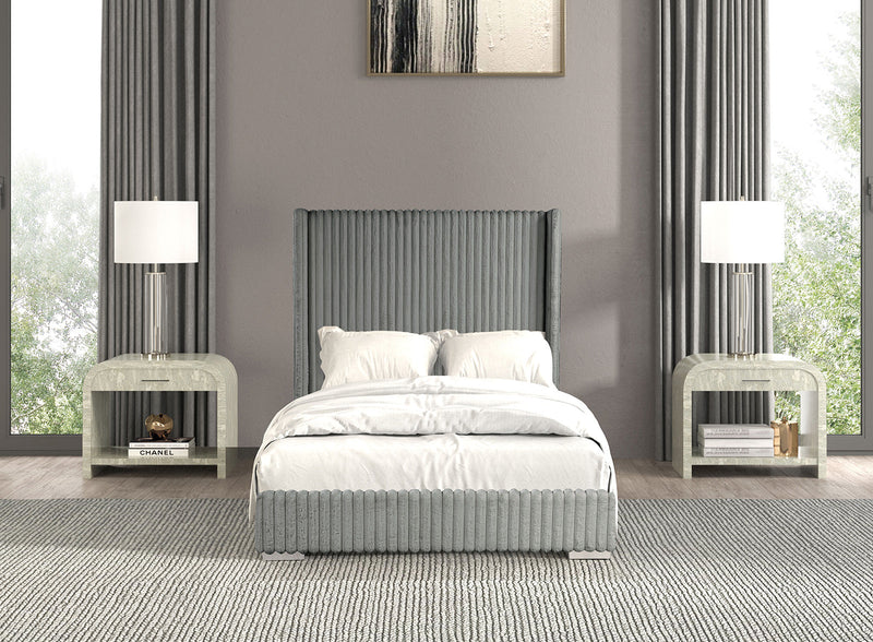 Cadwell Gray Eastern King Bed