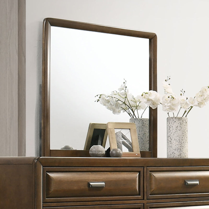 Caerwys Brown/Light Gray Queen 4 Piece Bedroom Set