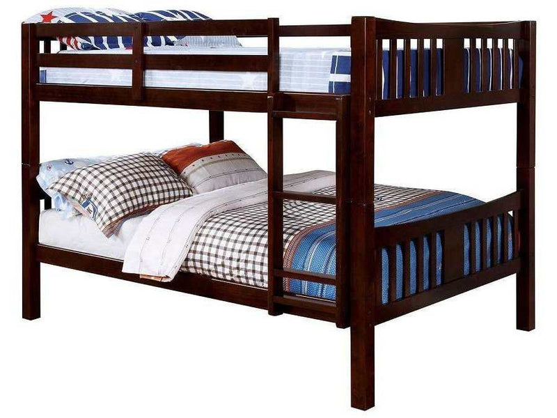 Cameron Dark Walnut Twin/Twin Bunk Bed