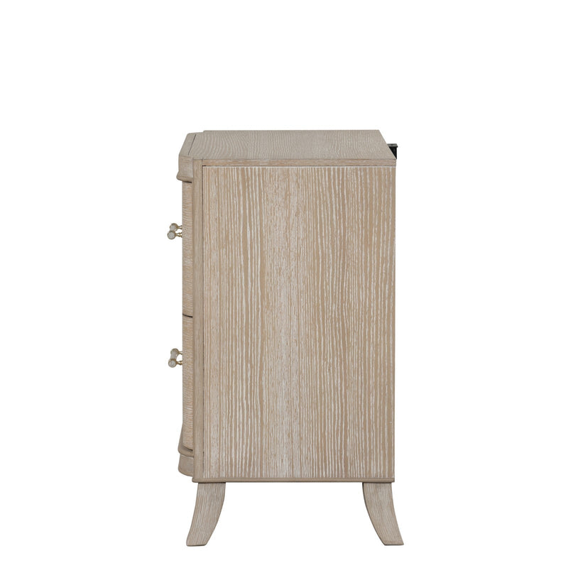 Candra Natural Oak Nightstand