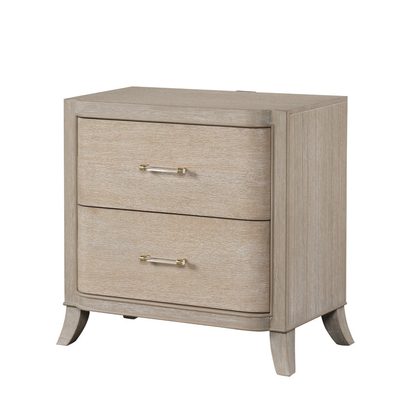 Candra Natural Oak Nightstand