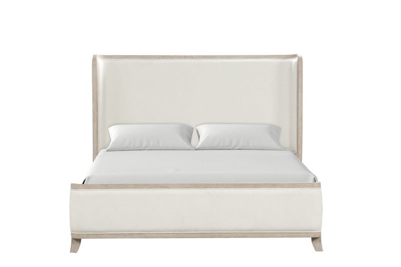 Candra Natural Oak Queen Bed