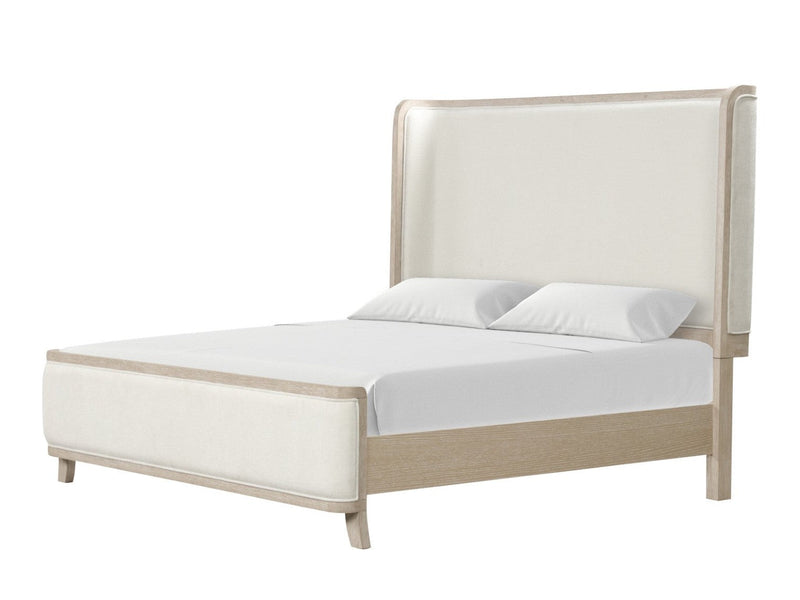Candra Natural Oak Queen Bed