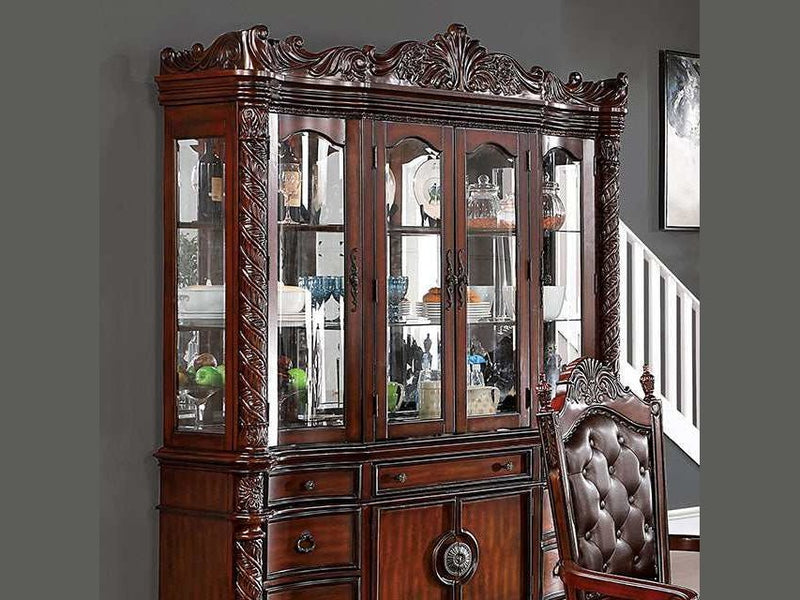 Canyonville Brown Cherry Hutch & Buffet