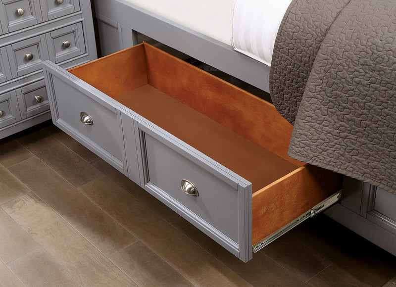 Castlile Gray 4 Pc. Queen Bedroom Set