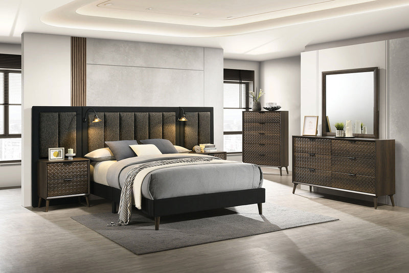 Chalfont Dark Brown Mirror