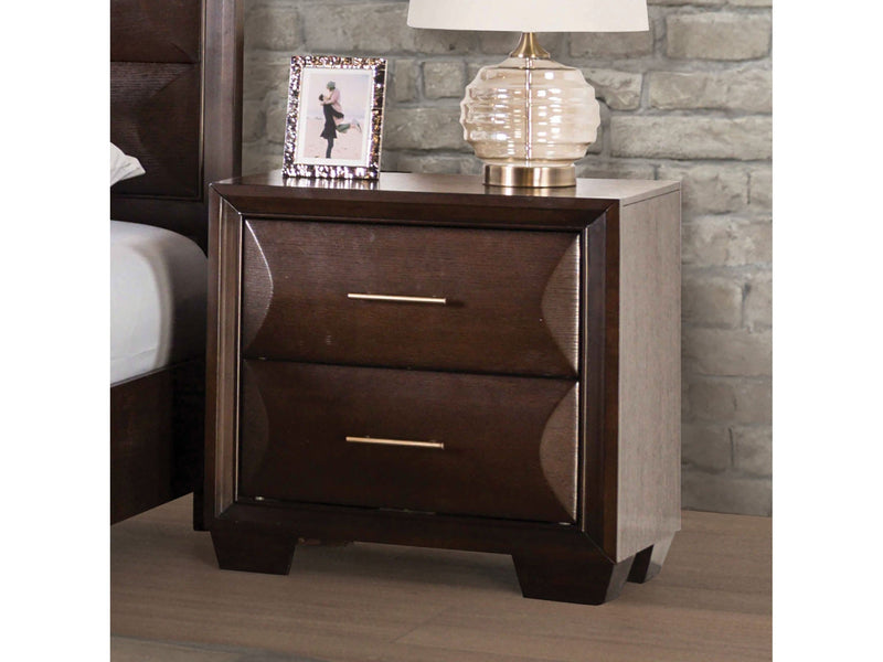 Chemnitz Espresso Nightstand
