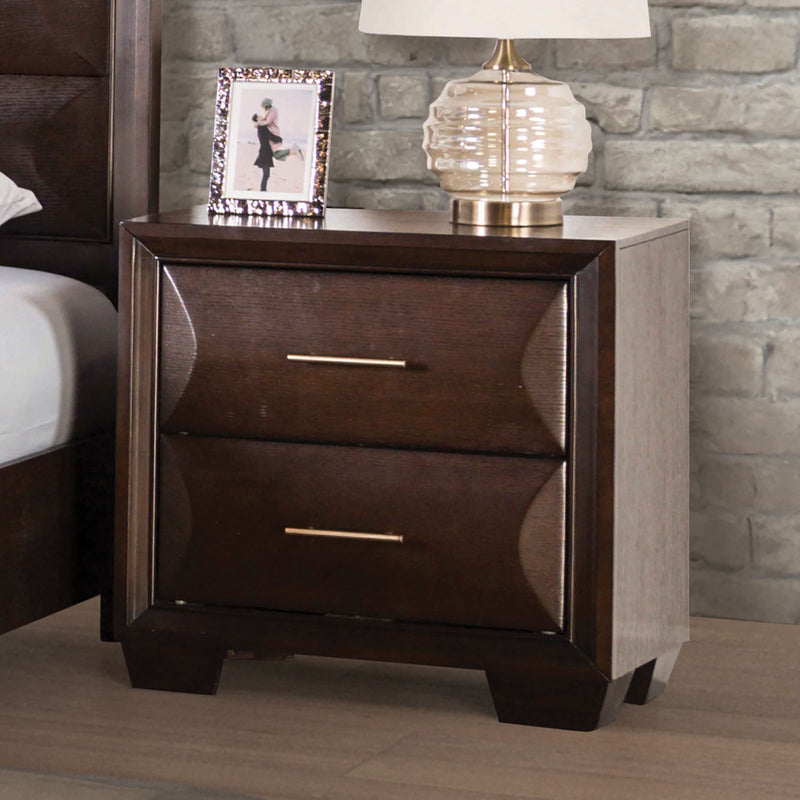 Chemnitz Espresso Queen 4 Piece Bedroom Set