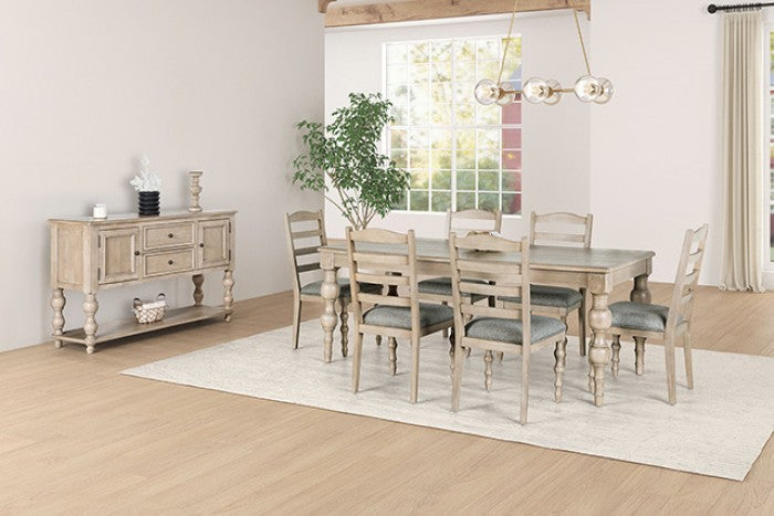 Chesapeake Whitewash Dining Table