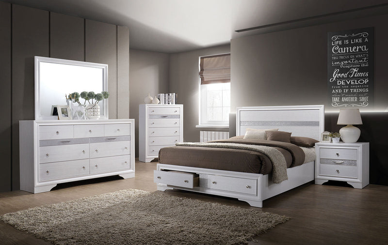Chrissy White Full Bed