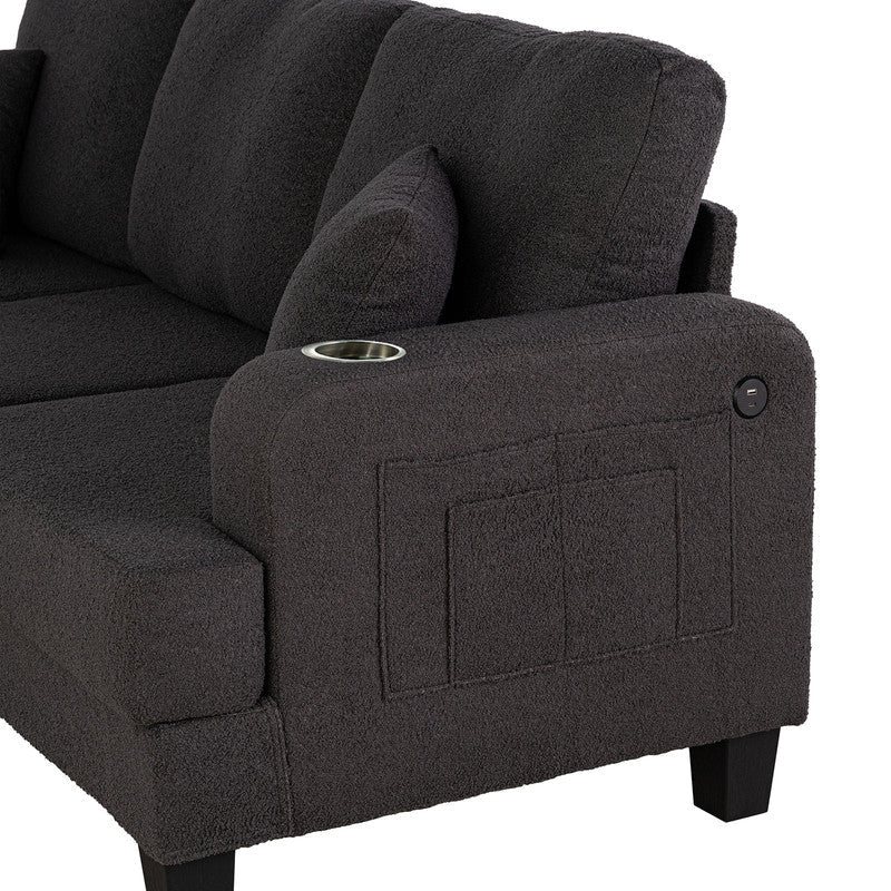Cinderford Dark Gray Sofa