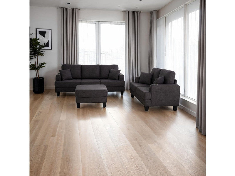 Cinderford Dark Gray Storage Ottomen