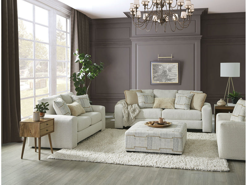 Cochrane Cream/Beige Sofa & Loveseat