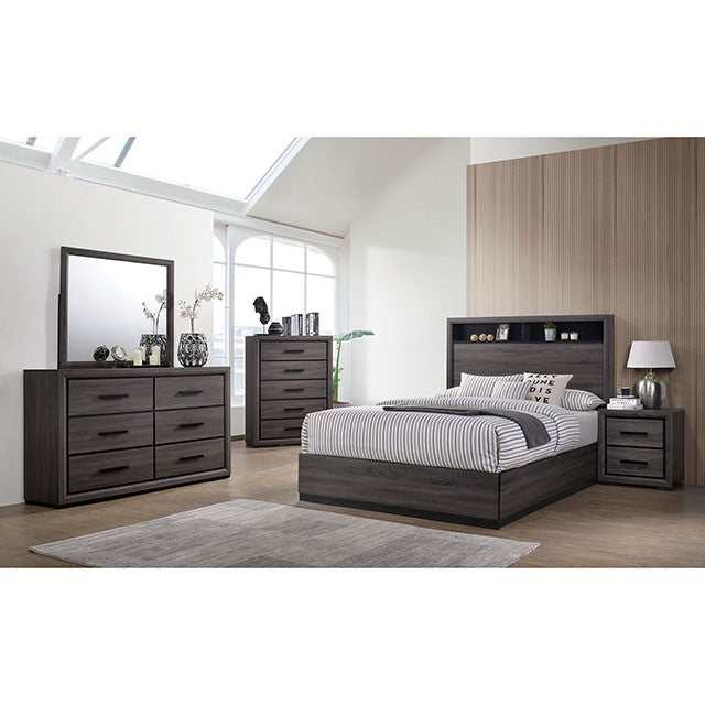 Conwy Gray California King Bed