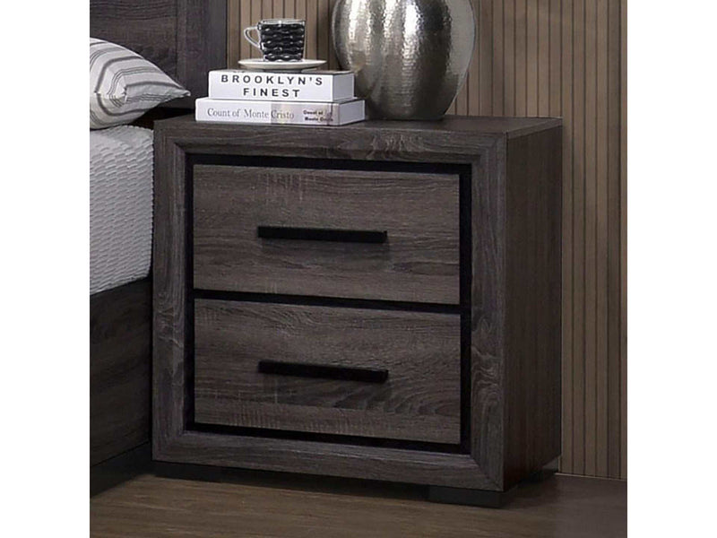 Conwy  Gray  Nightstand