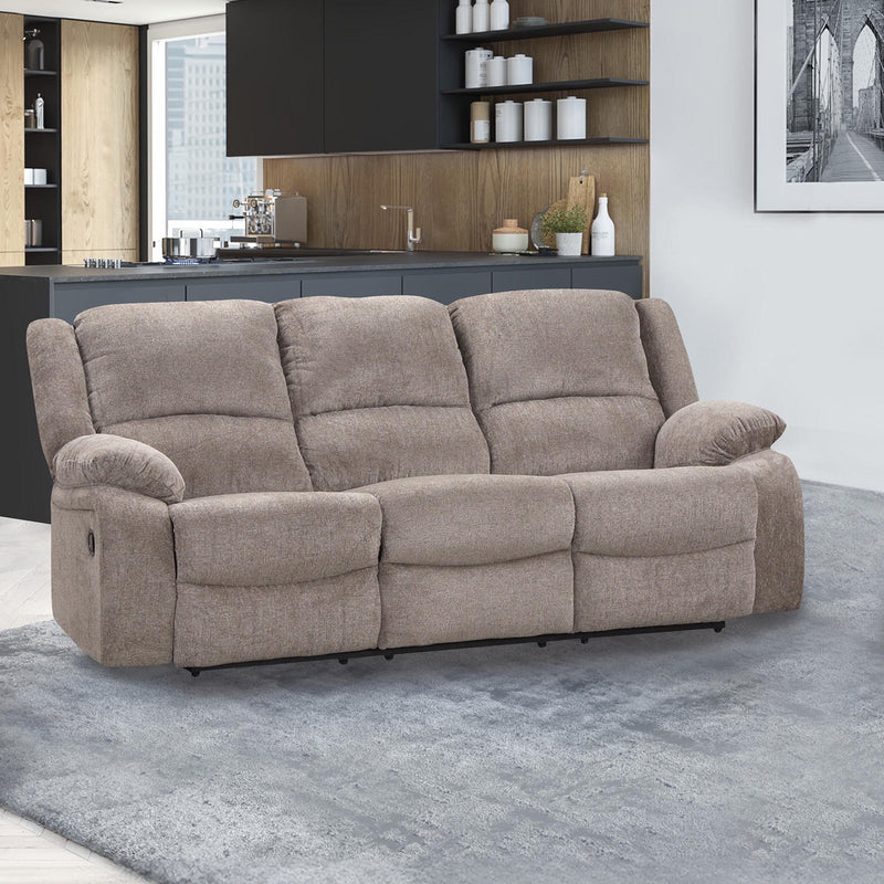 Cosimo Mocha 2 Piece Reclining Living Room Set