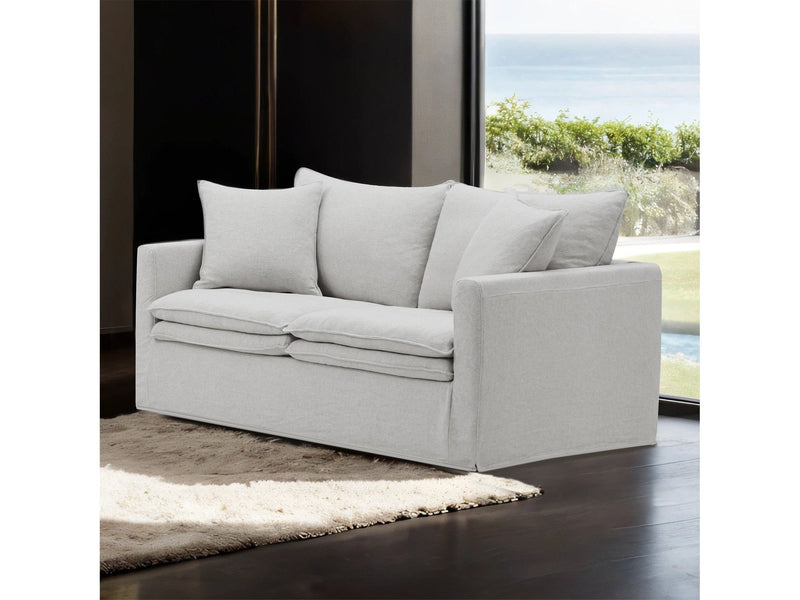 Crayford Light Gray Loveseat