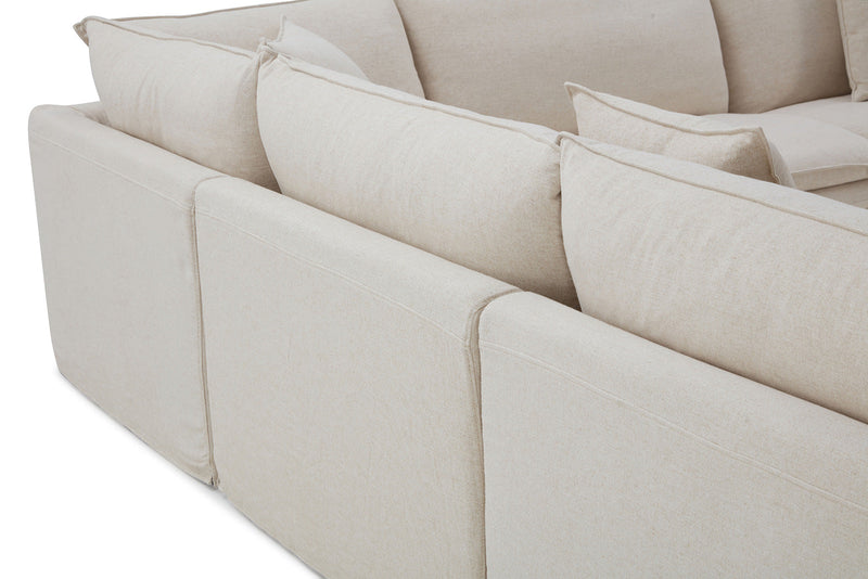 Crayford Taupe Sectional