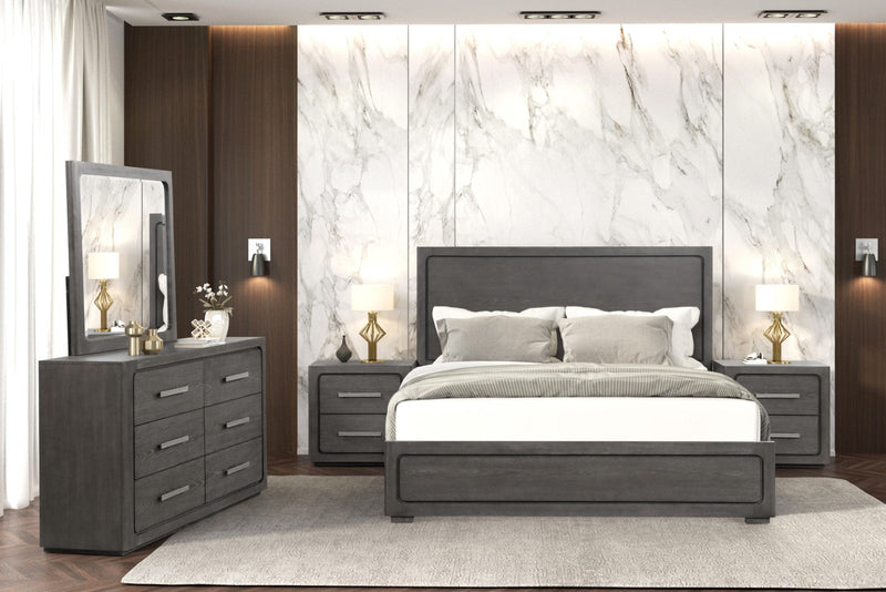 Crowthorne Warm Gray Queen Bed