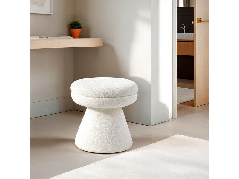 Cynthia Beige Stool
