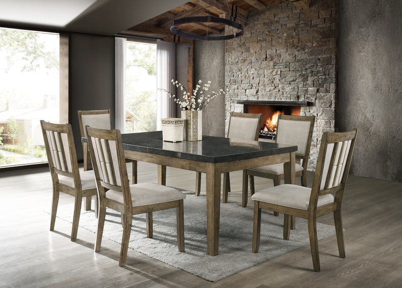 Goldenoak Medium Brown Dining Set