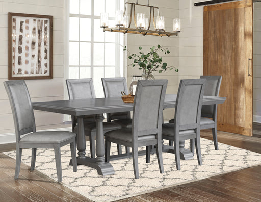 Bowmore Gray Dining Set