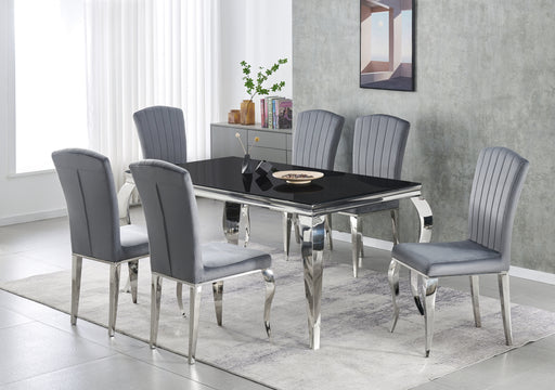 Mrova Chrome Dining Set