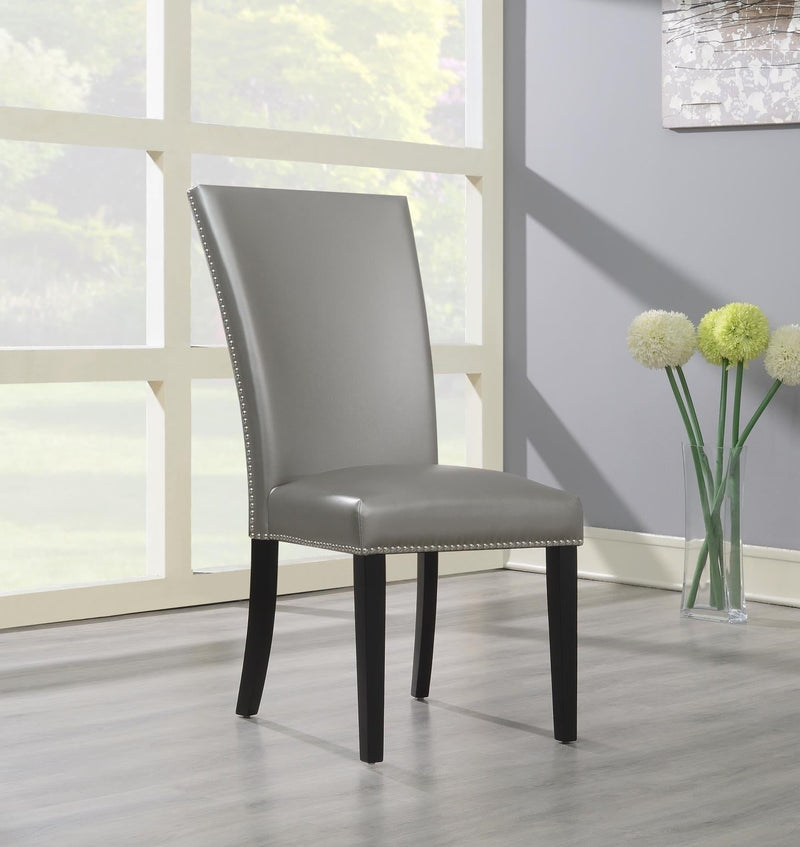 Black Velvet Dining Chair (Price Per Chair/2 Chairs per box. Chair NOT sold seprately)