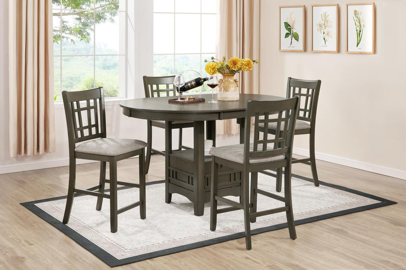 Carlotta Grey Wood Dining Room Collection