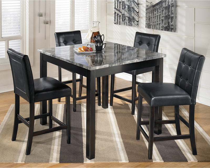 Maysville Square Counter Table Set by Ashley Furniture