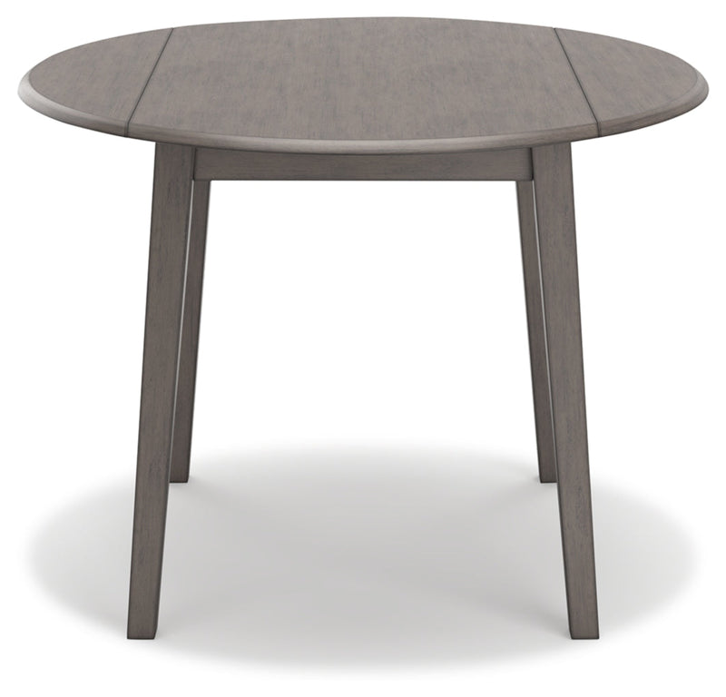 Shullden Round Dining Room Drop Leaf Table