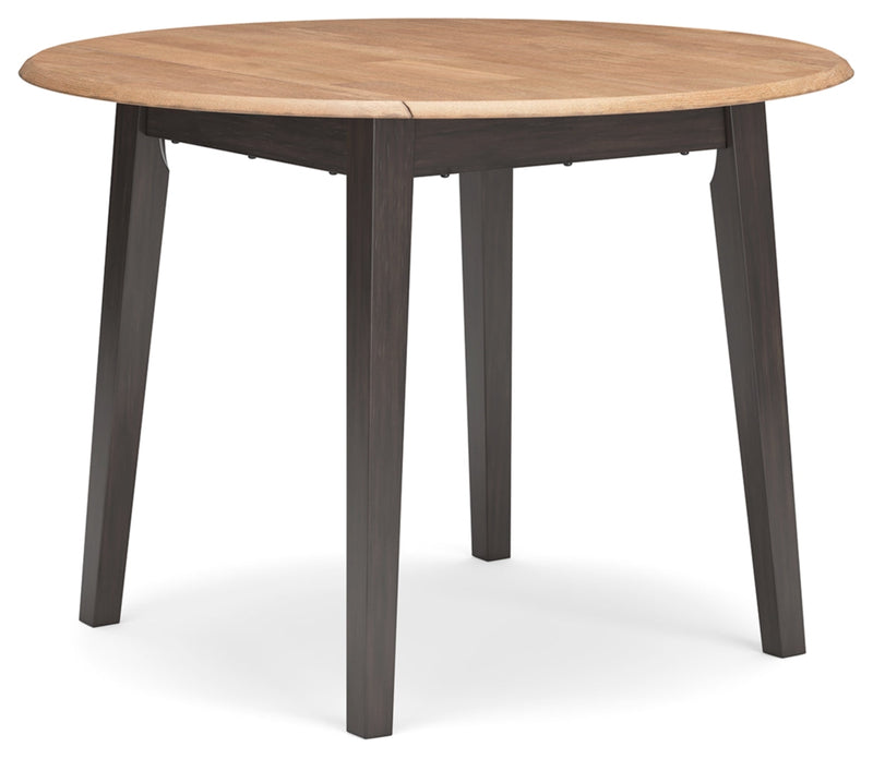 Gesthaven Round Dining Room Drop Leaf Table