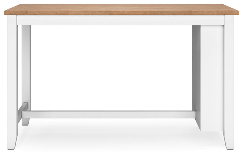 Gesthaven Dining Set (Up to 4 Barstools)