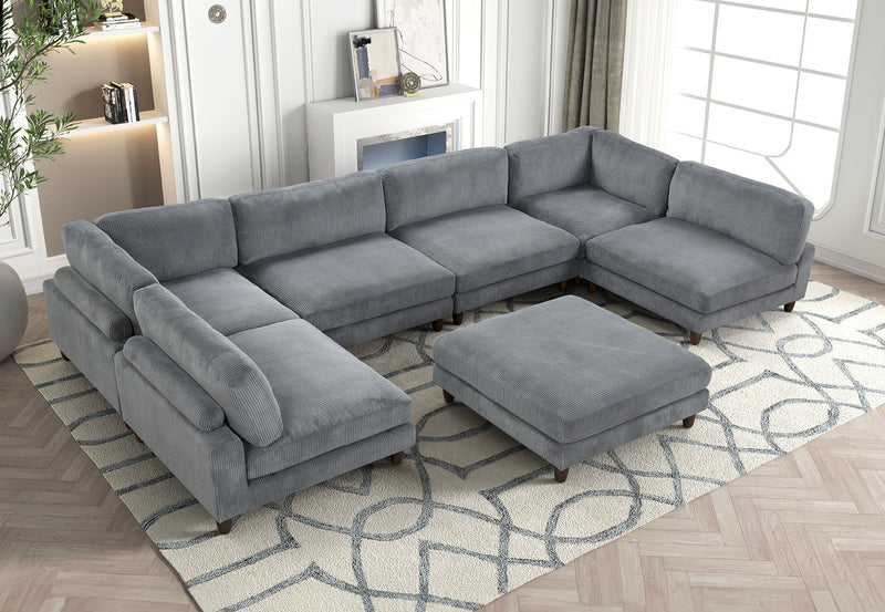 Dagenham Gray Sectional