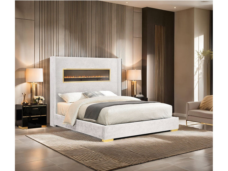 Danvers White Queen Bed