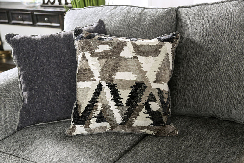 Delgada Graphite Sofa & Loveseat