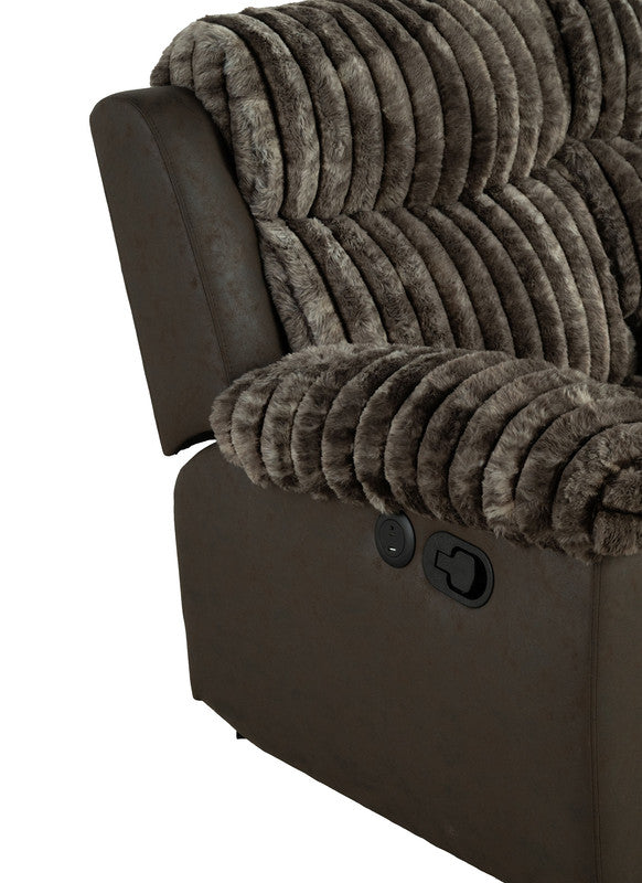 Dionysus Brown Manual Glider Recliner
