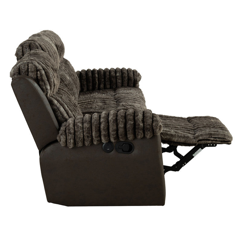 Dionysus Brown Power Sofa & Loveseat