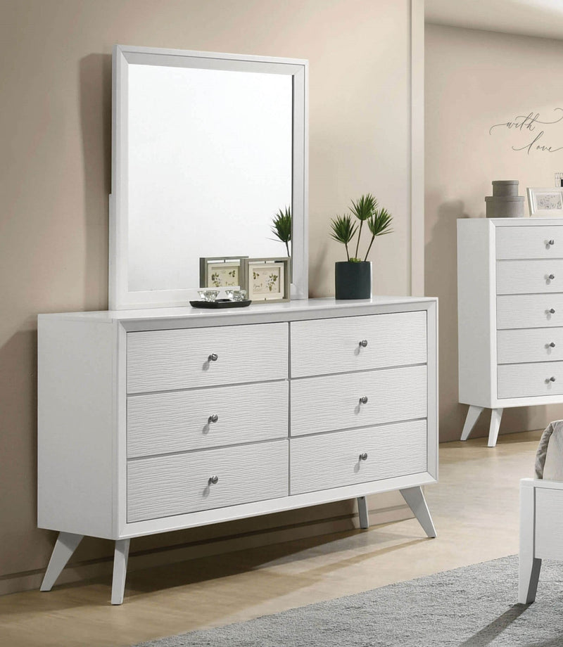 Dortmund White 4 Pc. Queen Bedroom Set