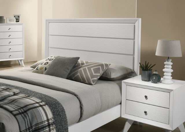 Dortmund White California King Bed